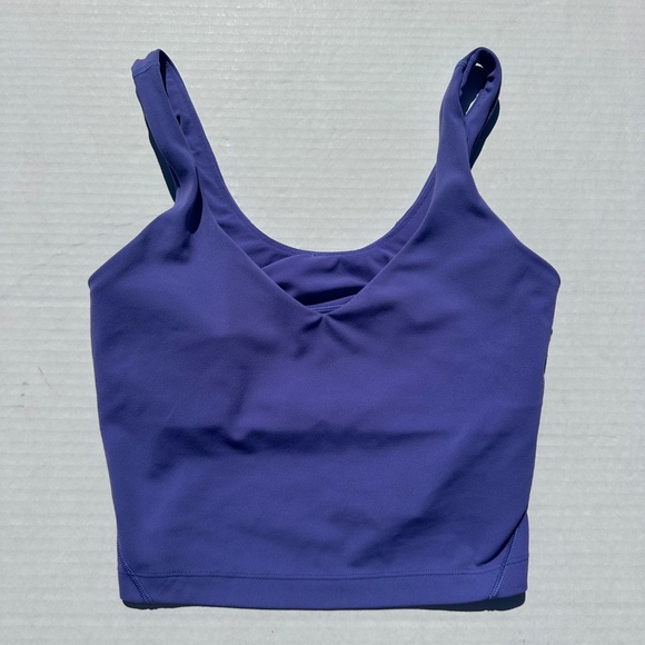 Lululemon Align Tank Top Size 6 Purple Bra - Picture 1 of 7